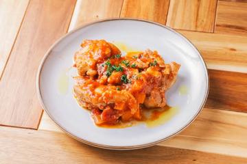 【Chicken tomato Stew】A LA CARTE 単品 若鶏もも肉のトマト煮込み 単品