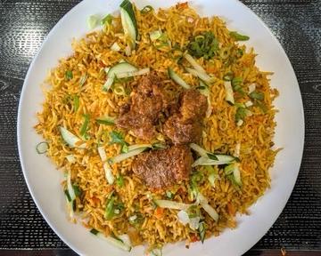 マトンビリヤニ Mutton Biryani