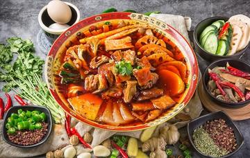 麻辣(スープ+麺のみ)トッピングから好きな具5品以上選びください