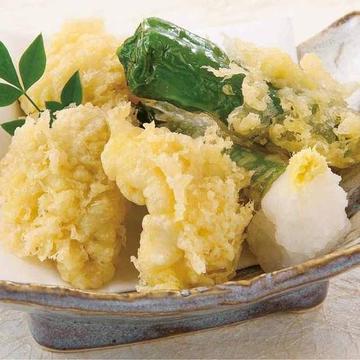 ハモと野菜の天ぷら