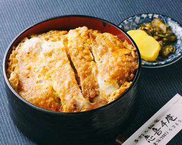 そば屋のロースカツ丼