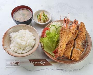 ミックス海老フライ定食