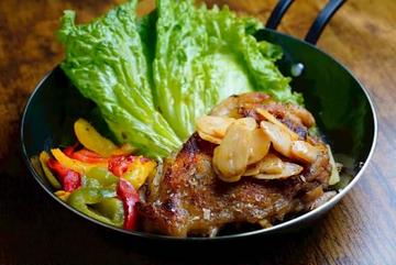 【単品】ガーリックチキンステーキグリル(120g)Grilled garlic chicken steak