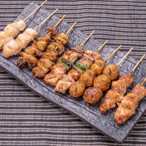 焼き鳥10串盛り