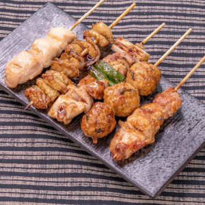 焼き鳥5串盛り