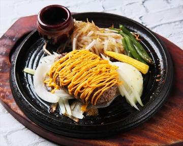 ハンバーグ シングル チーズ