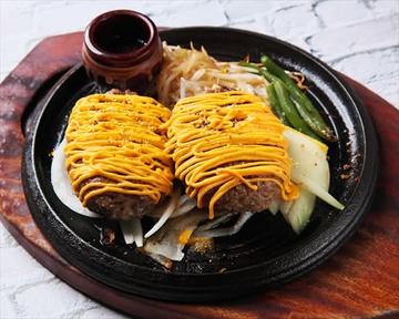 ハンバーグ ダブル チーズ