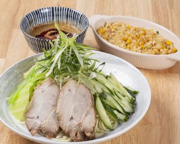 広島つけ麺 ミニチャーハンセットHiroshima Tsukemen  Mini Fried Rice Set