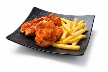 韓国ヤンニョムチキン＆シーズニングポテト