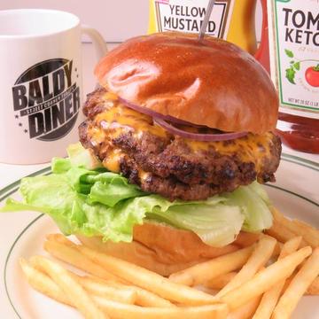 バルディーダブルダブル Baldy Double Burger