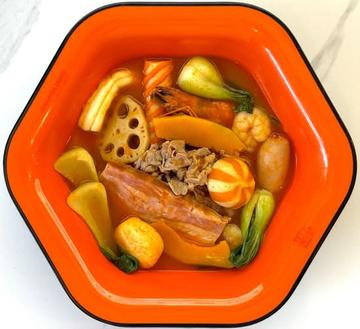 陽光トマト濃厚スープ(番茄濃湯)【牛骨スープ使用】