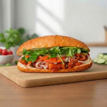 鯖(サバ)トマトバインミー | Mackerel ＆ Tomato Banh Mi