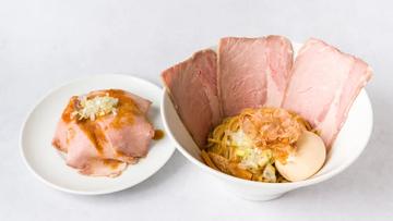 油そば+ミニチャーシュー丼セット