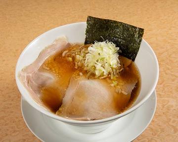 オレンジと貝 ラーメン