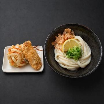定番天ぷらうどんセット