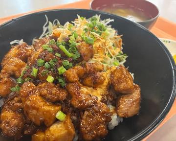 豚コロ丼 唐揚げセット