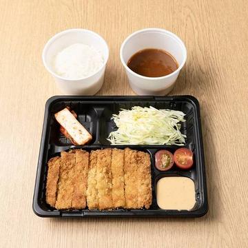 「韓国式」王とんかつ (ディナー) Korean Style King Tonkatsu Dinner