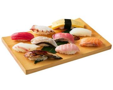 おまかせ上ランチ10貫