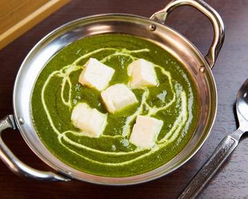 サグパニールカレー Sug Paneer Curry