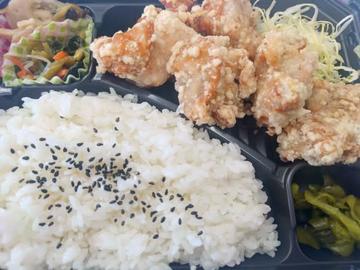 (人気2位)特製塩だれ漬け！ジューシー唐揚げ弁当！5個