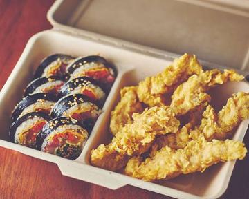 ペダルキンパ＆【フィンガー4p】弁当