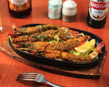 タンドリーエビ Tandoori Shrimp 2 pcs