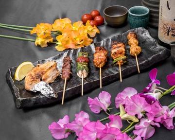 焼鳥おまかせ串盛合せ6本