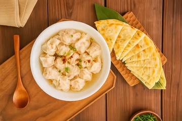 上海ワンタン定食 [上海肉小套餐 Shanghai Wonton Set Meal]