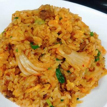 納豆キムチチャーハン