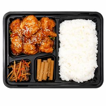 自家製甘酢あん弁当