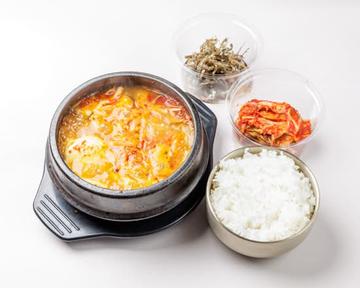 スンドゥブチゲ弁当+(おかず4種類) ++ 4