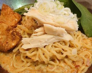 ”太麺”海老ポタ特製つけ麺 (大)