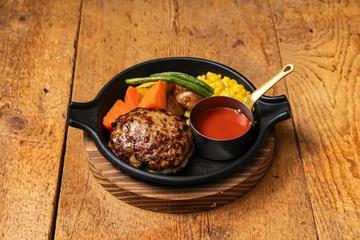 トマトソースハンバーグセット
