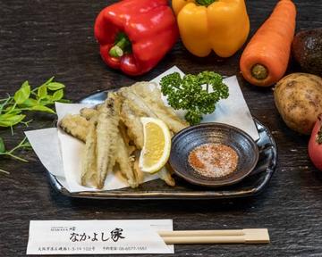 ワカサギ天ぷら Pond Smelt Tempura
