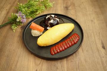 オムライス・ハンバーグセット