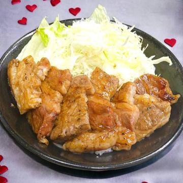 名物カルビ丼(並)