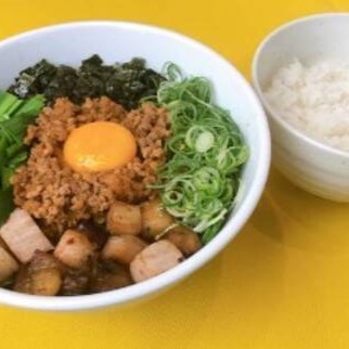 台湾カレーまぜそば・ライスセット