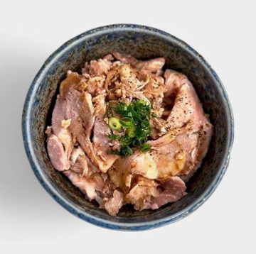 栗豚レアチャーシュー丼