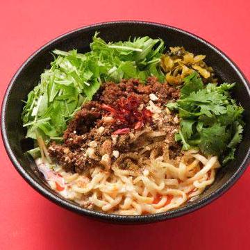 パクチー汁なし担々麺