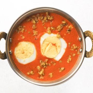 キーマエッグカレー