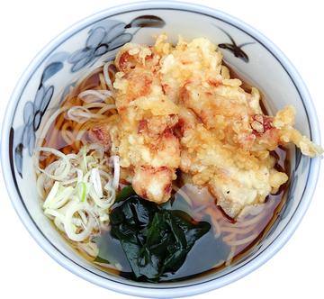 鶏天そば