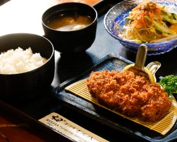 ろうすかつ定食 大盛り