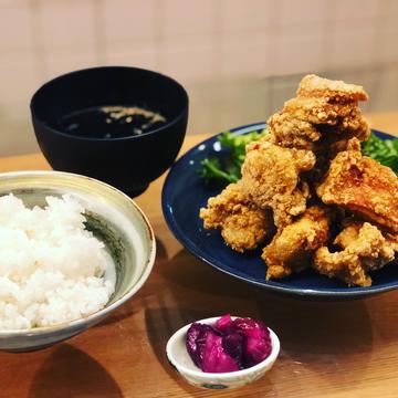 大盛り唐揚げ定食