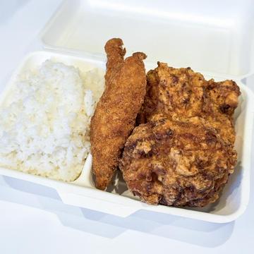 唐揚げ+白身フライ(2個)