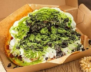 韓国ワッフル 抹茶オレオワッフル