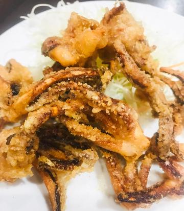 イカゲソ唐揚げ