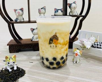 ブランクタピオカジャスミンミルクティー M Black Tapioca Jasmine Milk Tea (Medium)