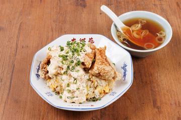 唐揚げタルタルチャーハン