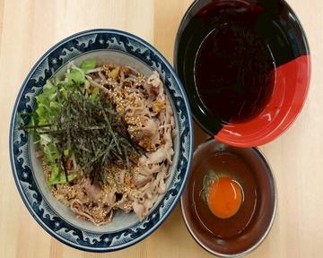 Beef Meat Dipping Soba (Medium) / 肉つけ蕎麦・牛(中盛)