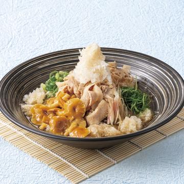 豚しゃぶなめこおろしそば(冷)